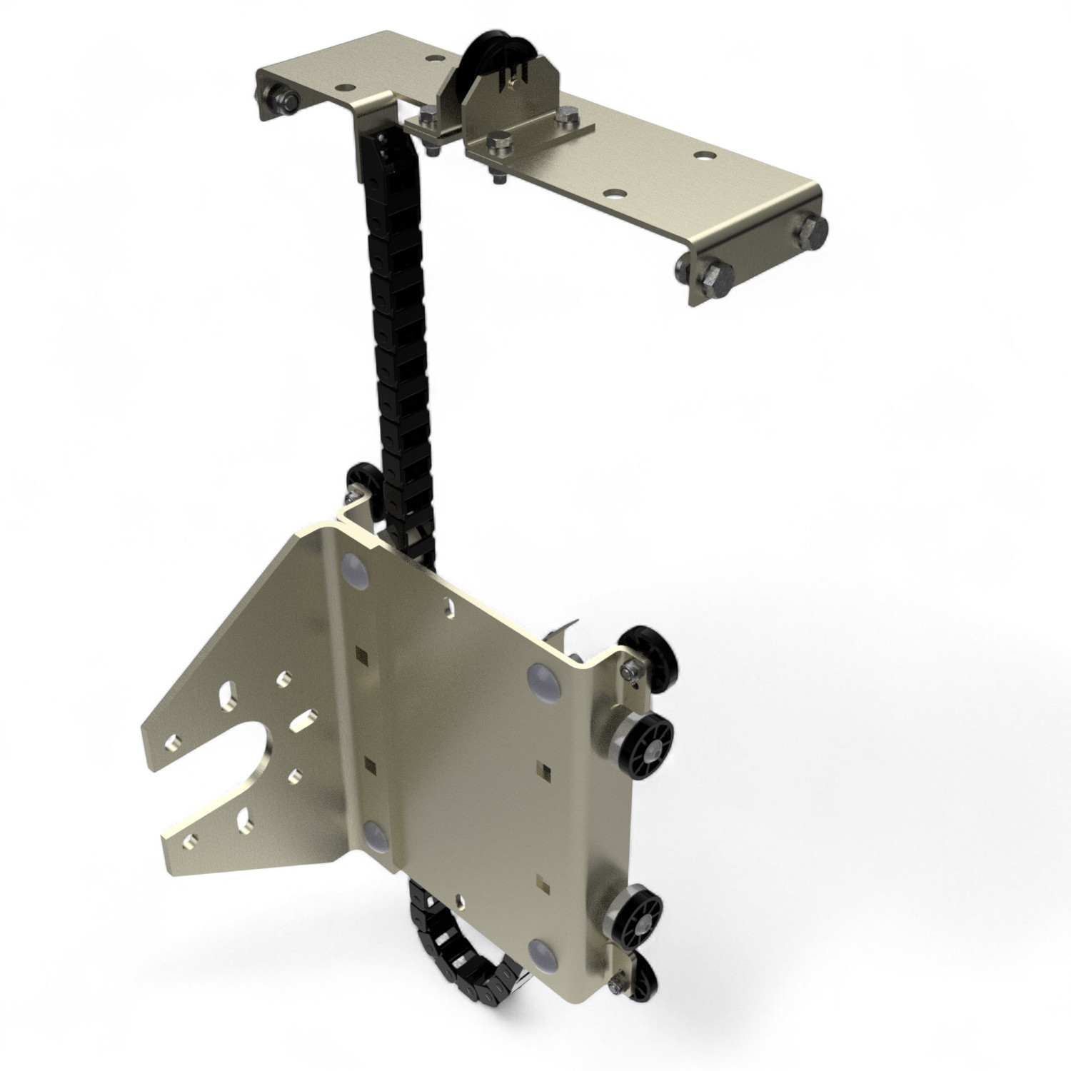 Tower Roller Plus Piastra di Montaggio incl. coperchio guida